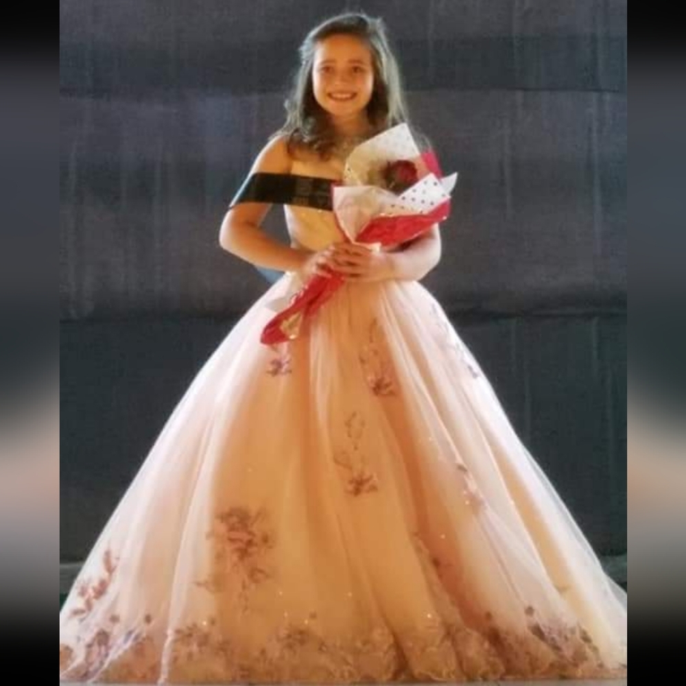 Size 14 Tiffany girl's formal dress